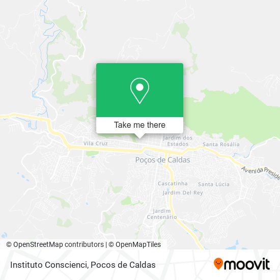 Instituto Conscienci map