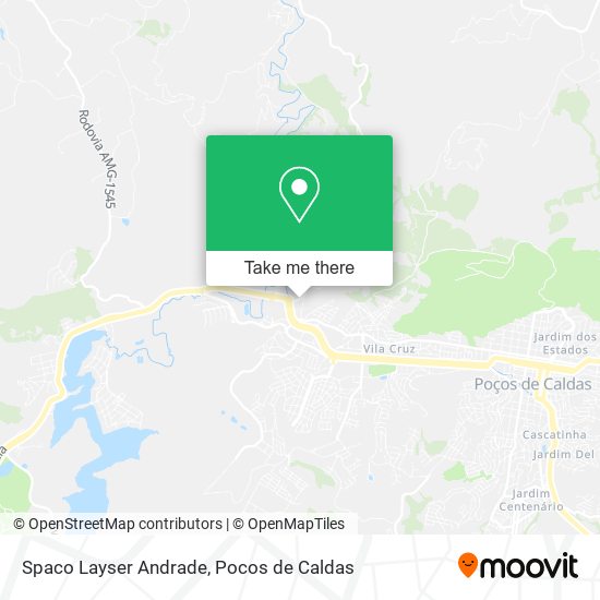 Spaco Layser Andrade map