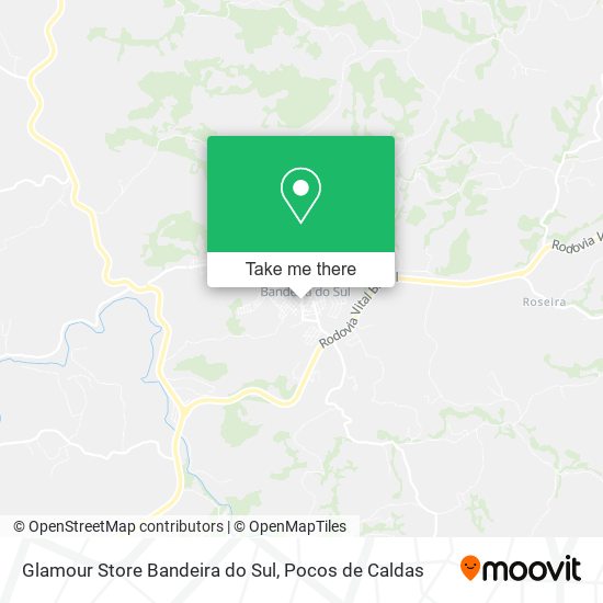 Glamour Store Bandeira do Sul map