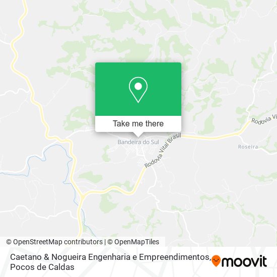 Mapa Caetano & Nogueira Engenharia e Empreendimentos