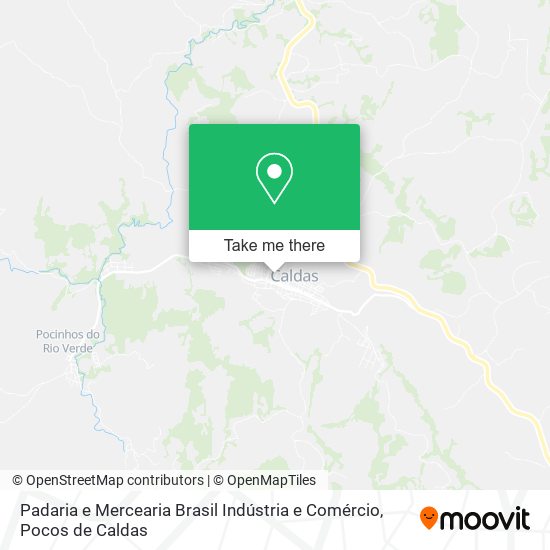 Mapa Padaria e Mercearia Brasil Indústria e Comércio