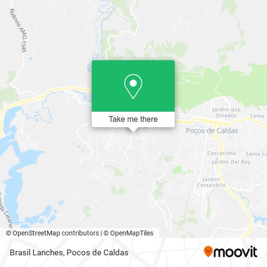 Brasil Lanches map