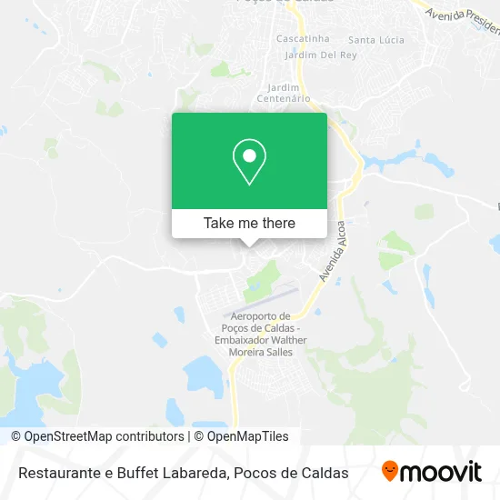 Restaurante e Buffet Labareda map