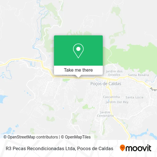 R3 Pecas Recondicionadas Ltda map
