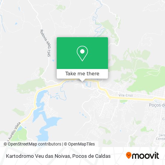 Kartodromo Veu das Noivas map