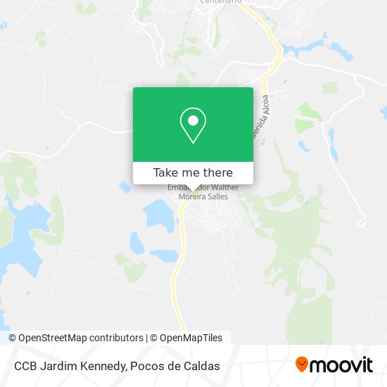 CCB Jardim Kennedy map