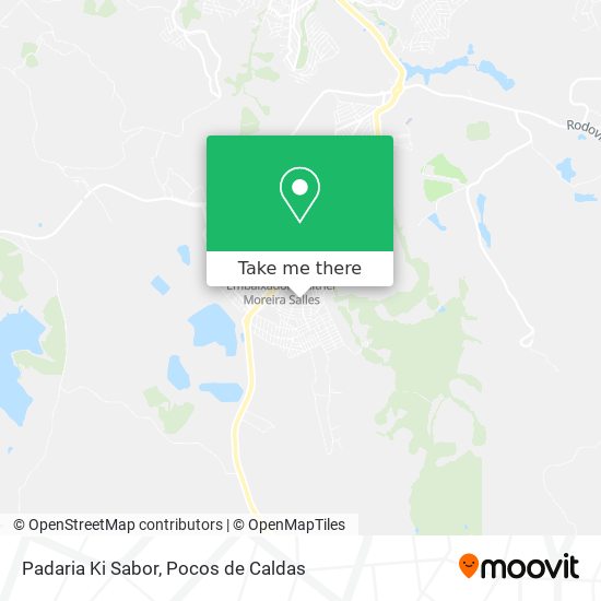 Padaria Ki Sabor map