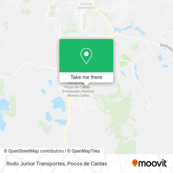Rodo Junior Transportes map