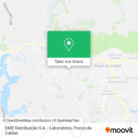 DME Distribuição S.A. - Laboratório map