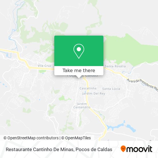 Restaurante Cantinho De Minas map