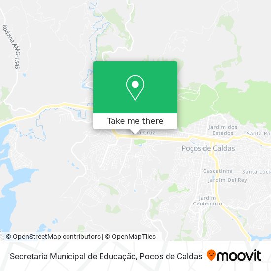 Secretaria Municipal de Educação map