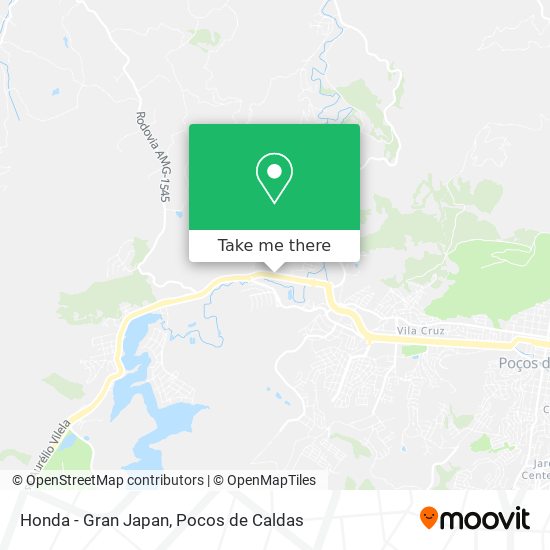 Honda - Gran Japan map