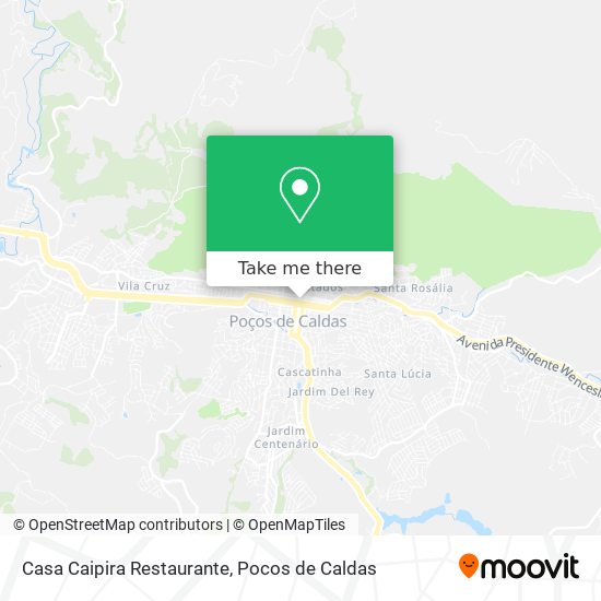Casa Caipira Restaurante map