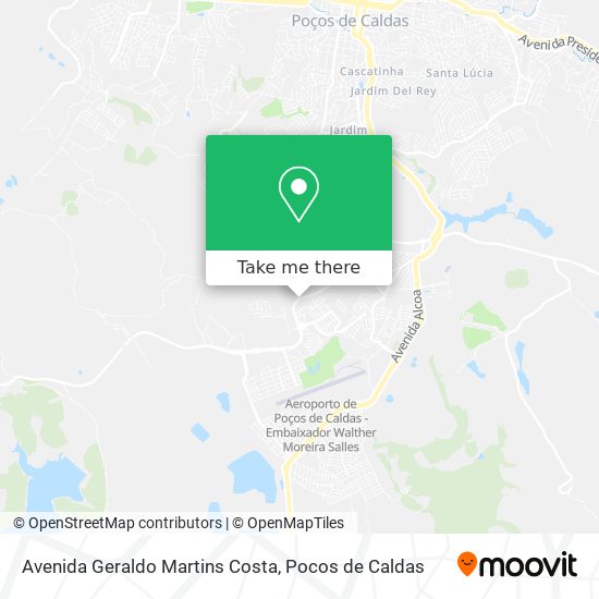Avenida Geraldo Martins Costa map
