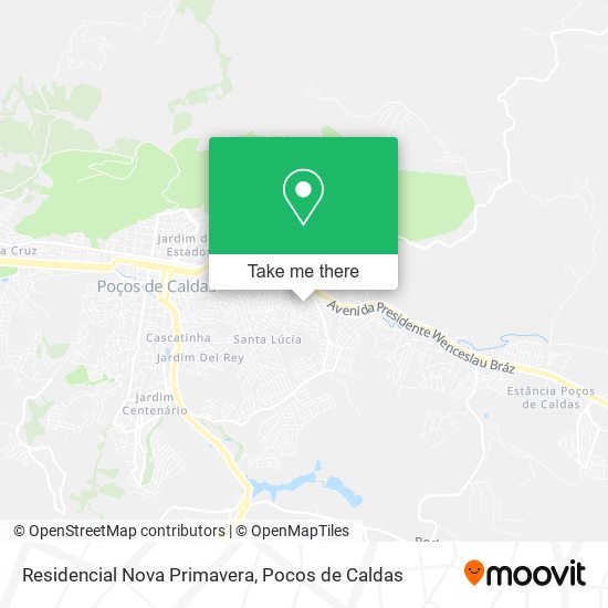 Residencial Nova Primavera map