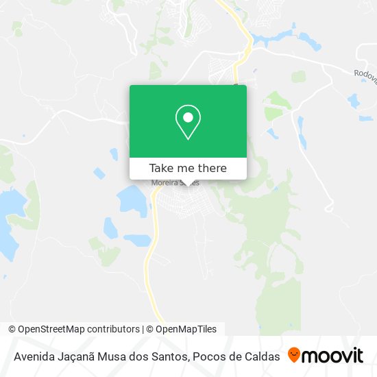 Avenida Jaçanã Musa dos Santos map