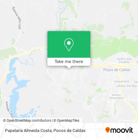 Papelaria Almeida Costa map
