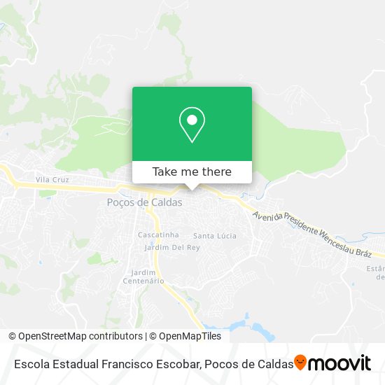 Escola Estadual Francisco Escobar map