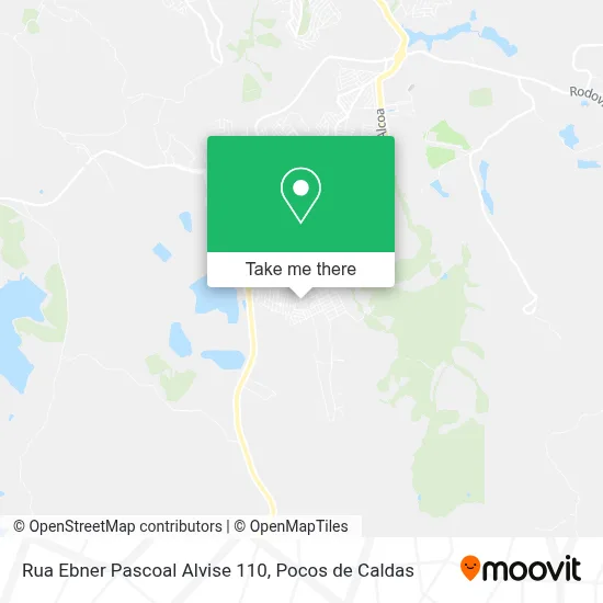 Rua Ebner Pascoal Alvise 110 map