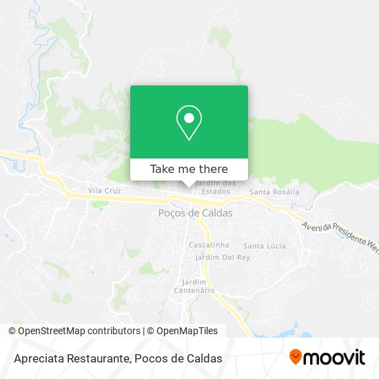 Apreciata Restaurante map