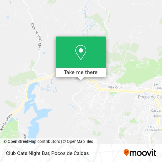 Club Cats Night Bar map