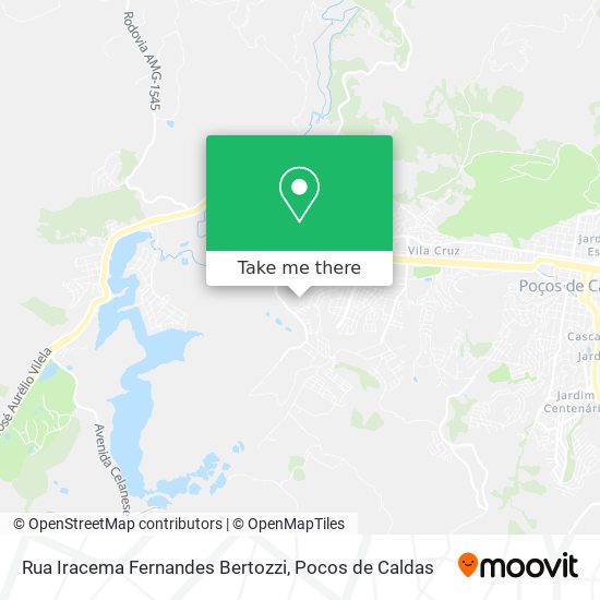 Rua Iracema Fernandes Bertozzi map