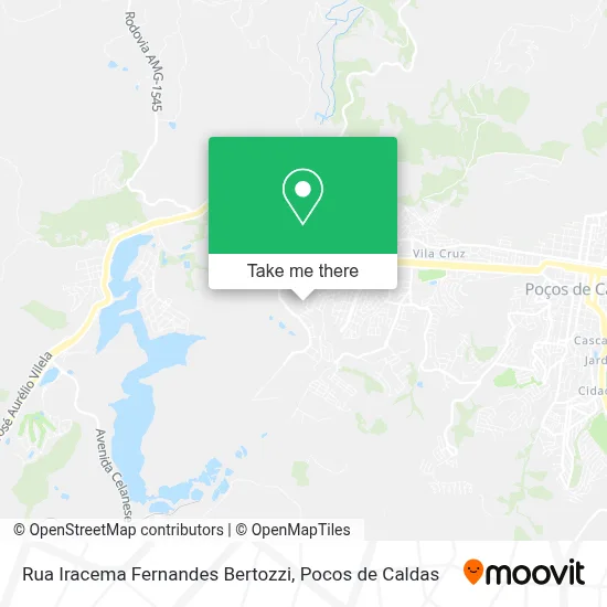 Rua Iracema Fernandes Bertozzi map