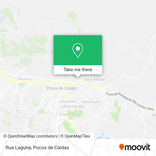 Rua Laguna map