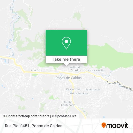 Mapa Rua Piauí 451