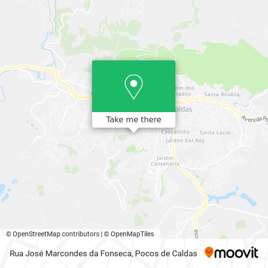 Rua José Marcondes da Fonseca map