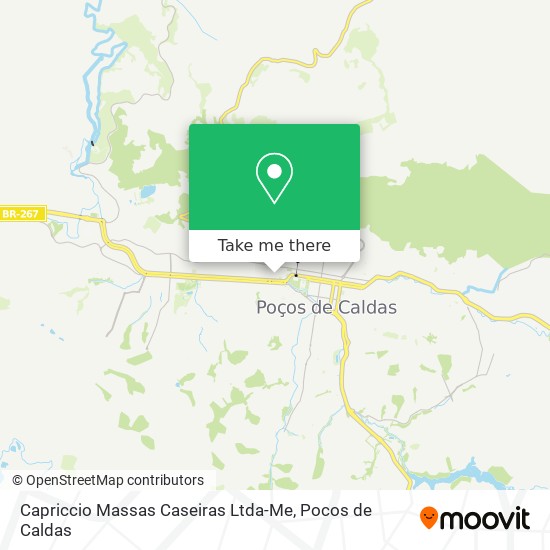 Capriccio Massas Caseiras Ltda-Me map