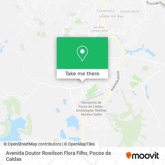 Avenida Doutor Rowilson Flora Filho map
