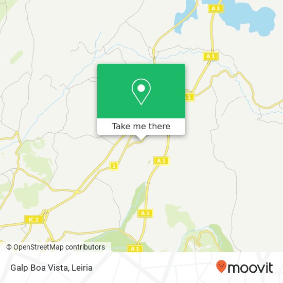 Galp Boa Vista mapa