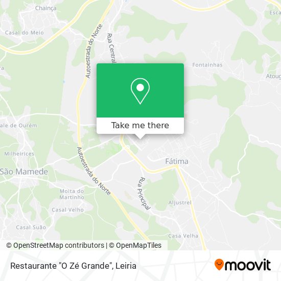Restaurante "O Zé Grande" map