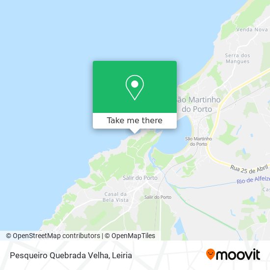 Pesqueiro Quebrada Velha mapa