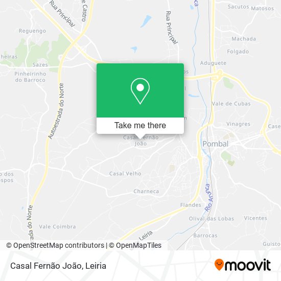 Casal Fernão João map