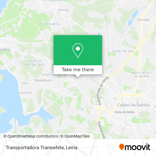 Transportadora Transwhite map