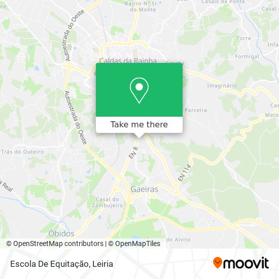 Escola De Equitação map