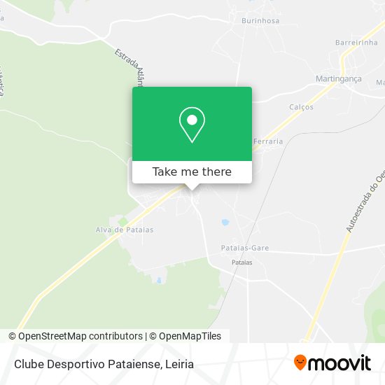 Clube Desportivo Pataiense map