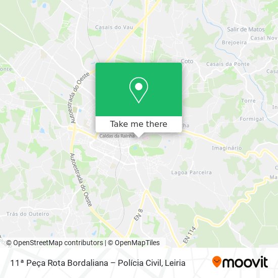 11ª Peça Rota Bordaliana – Polícia Civil map
