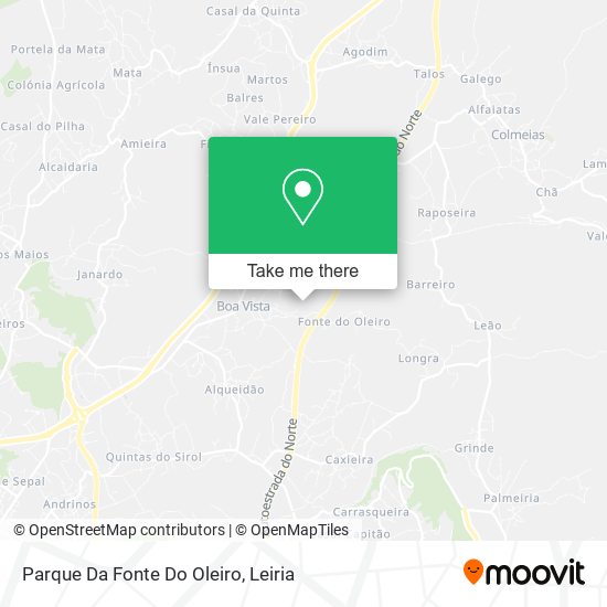 Parque Da Fonte Do Oleiro map