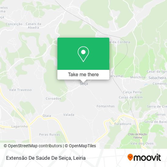 Extensão De Saúde De Seiça map