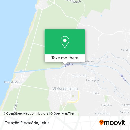 Estação Elevatória map