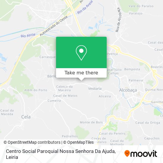 Centro Social Paroquial Nossa Senhora Da Ajuda mapa