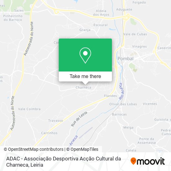 ADAC - Associação Desportiva Acção Cultural da Charneca map