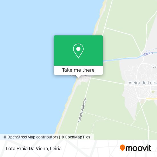 Lota Praia Da Vieira mapa