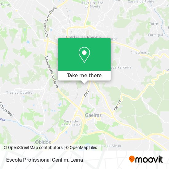 Escola Profissional Cenfim map