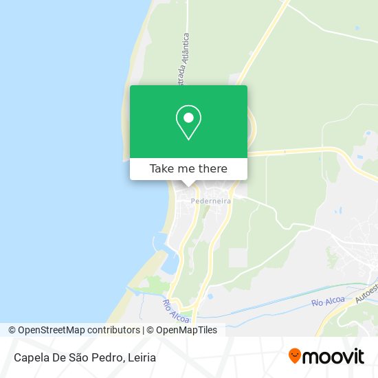 Capela De São Pedro map
