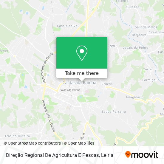 Direção Regional De Agricultura E Pescas map