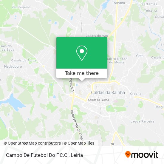 Campo De Futebol Do F.C.C. map